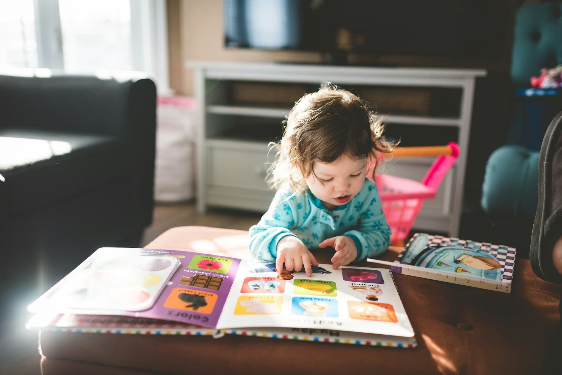 Illustrator creating artwork for a children's picture book