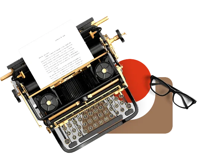 Manuscript being edited and proofread
